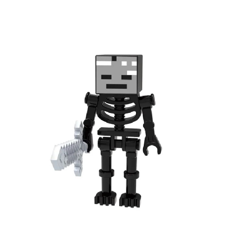 Συλλεκτική Φιγούρα Minecraft  Wither Skeleton  XH1563  5,5 cm  