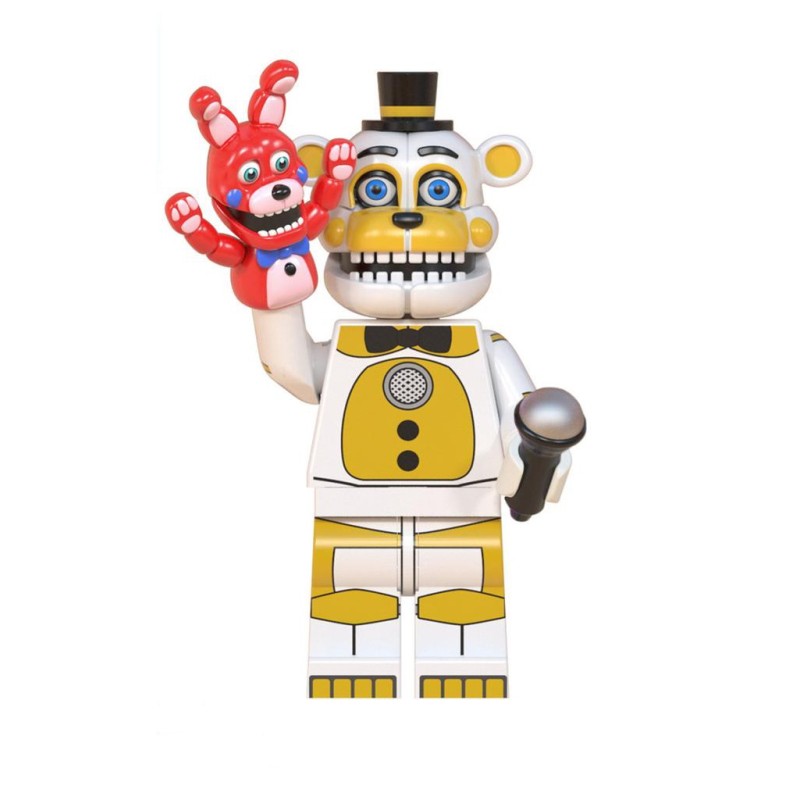 Συλλεκτική Φιγούρα Five Nights At Freddy's  WM2022  Golden FunTime Freddy   4,5 cm
