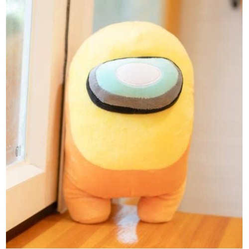 Λούτρινο Αρκουδάκι  Among Us Κίτρινο 30 cm