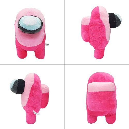 Λούτρινο Αρκουδάκι  Among Us Ροζ 30 cm