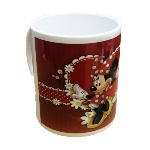 Κούπα Πορσελάνης Με Εκτύπωση Σχέδιο Minnie Mouse 330 ml
