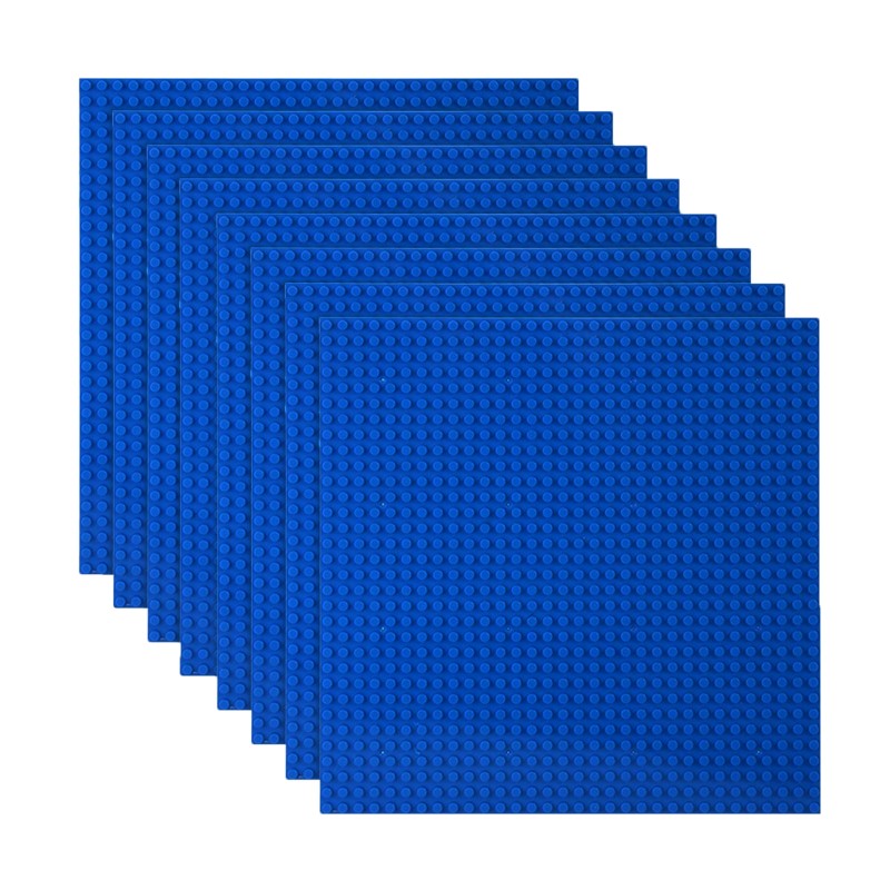 Βάση Κατασκευής Για Τουβλάκια  16X16 cm  Χρωμα Μπλε