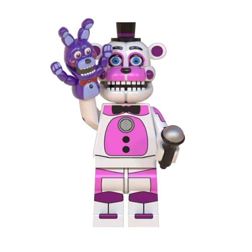 Συλλεκτική Φιγούρα Five Nights At Freddy's  WM2021 Funtime Freddy  4,5 cm