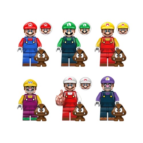 Τουβλάκια - Συλλεκτικές Φιγούρες-Super Mario 