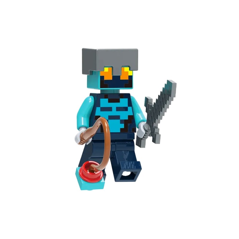 Συλλεκτική Φιγούρα Minecraft  Nether Adventurer G0040  4,5 cm