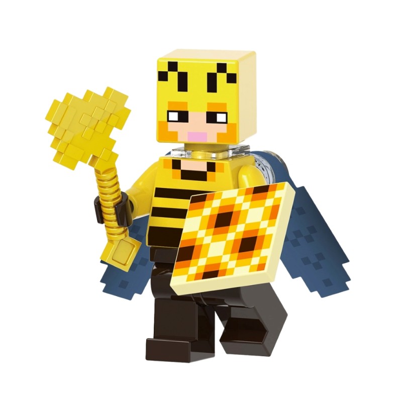 Συλλεκτική Φιγούρα Minecraft  Bee Man XH1680  4,5 cm