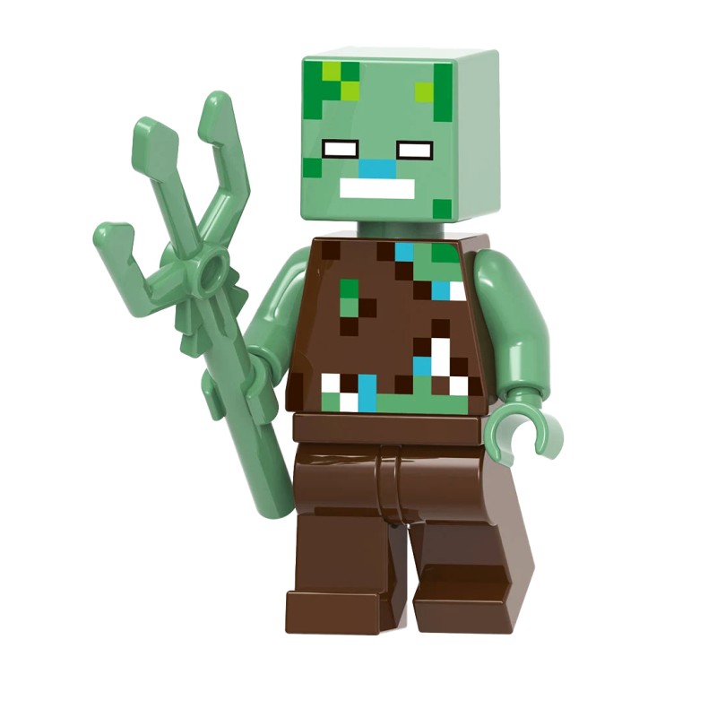 Συλλεκτική Φιγούρα Minecraft  Zombie  XH1683  4,5 cm