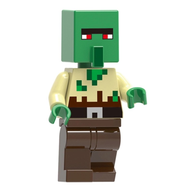 Συλλεκτική Φιγούρα Minecraft  Zombie Villager G0035  4,5 cm