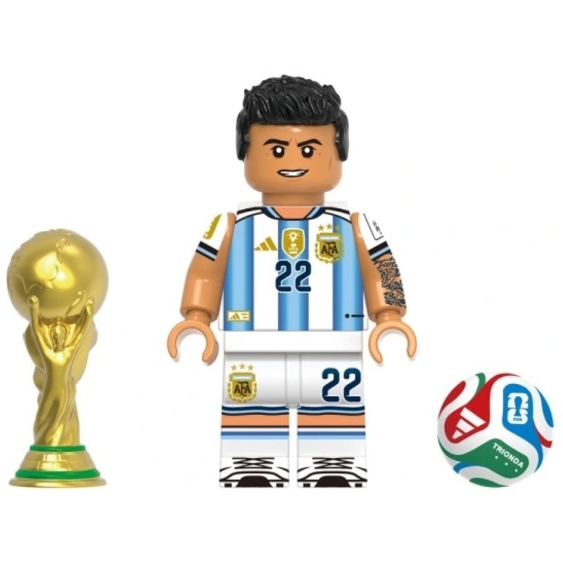 Lautaro Martínez Argentina Collectible Minifigure GH0809 4.5 cm