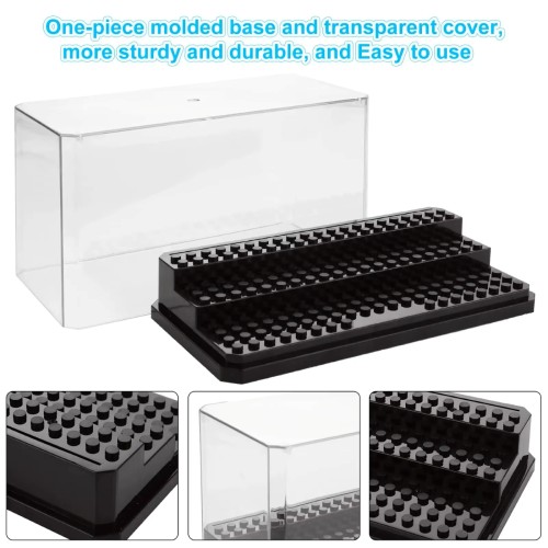 3-Tier Display Case for Collectible Minifigures No.10705